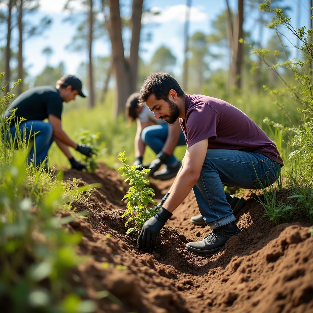 Reforestación con especies nativas