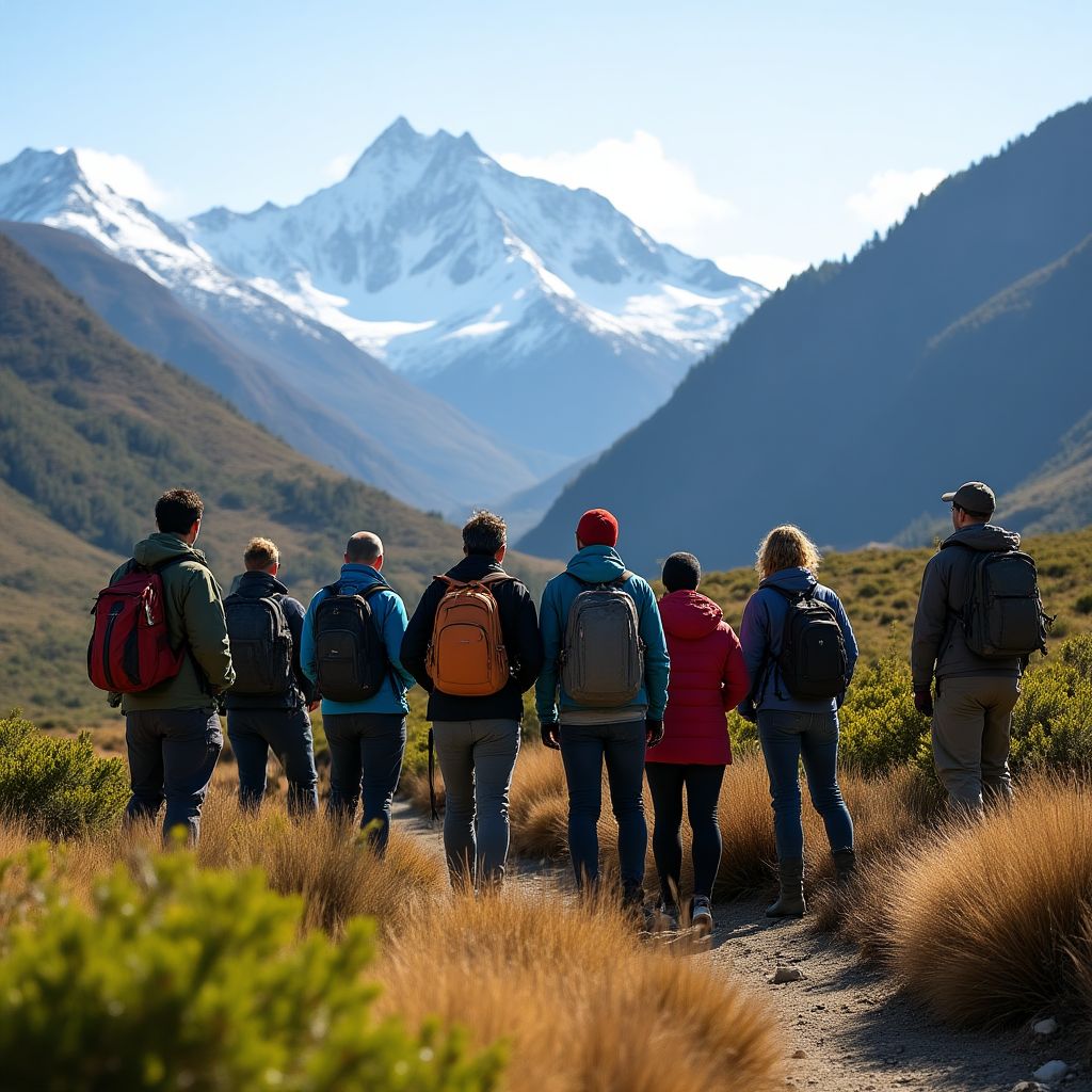 Equipo de Vida Silvestre Argentina en el campo
