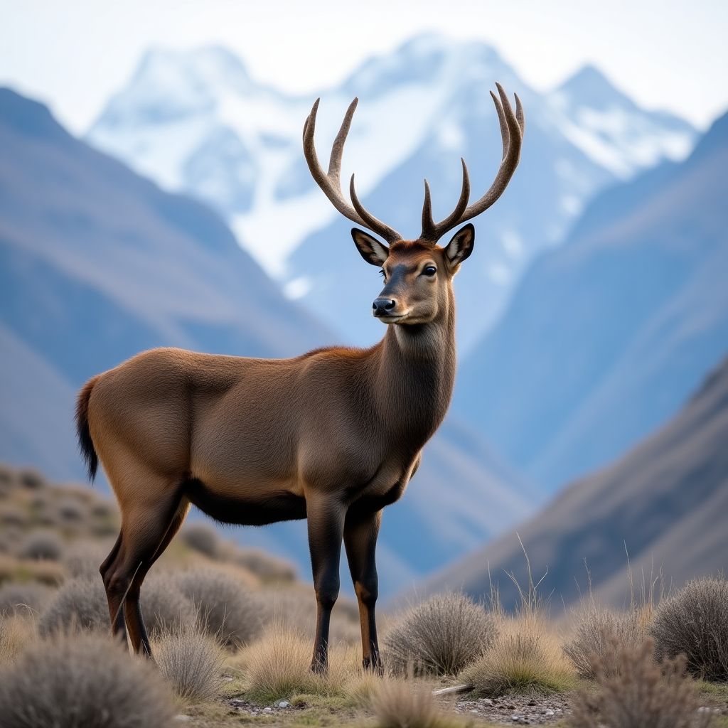 Estudio sobre comportamiento del huemul patagónico