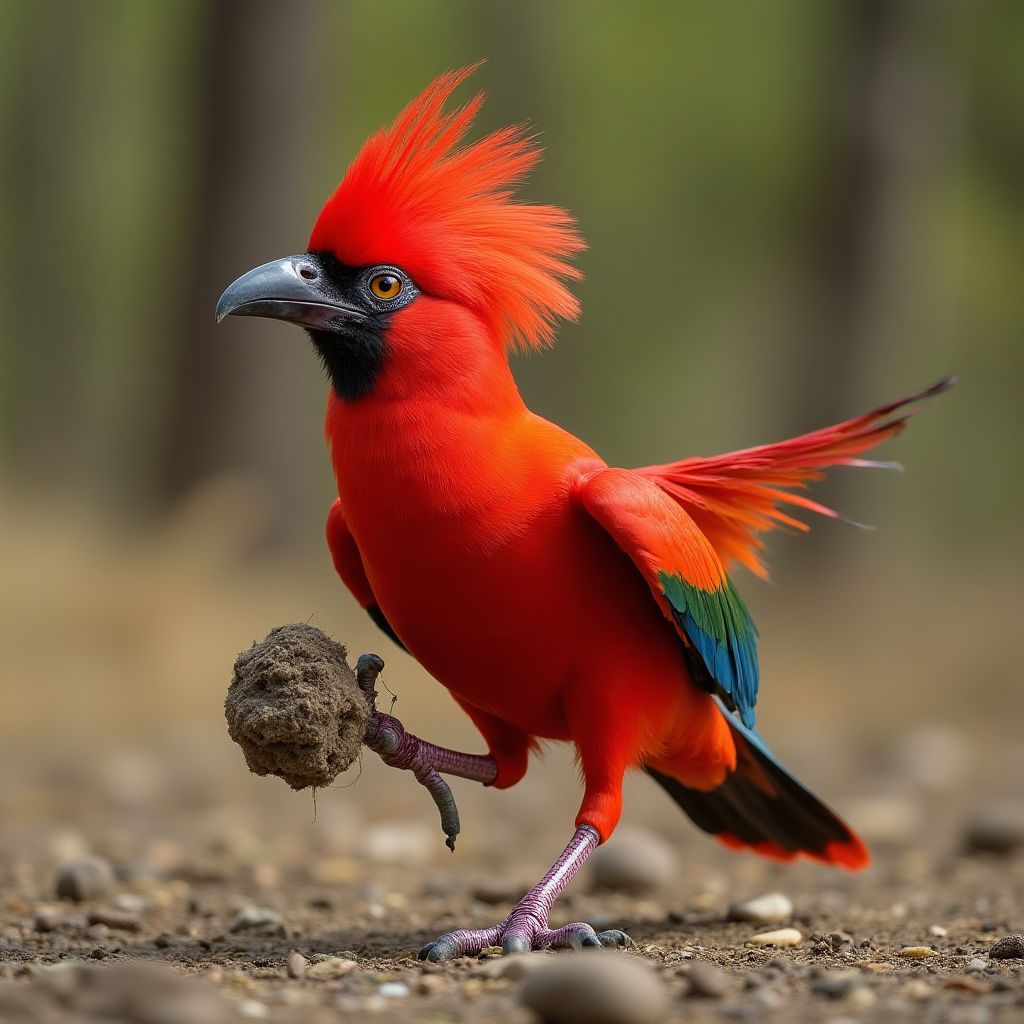 Reintroducción del guacamayo rojo