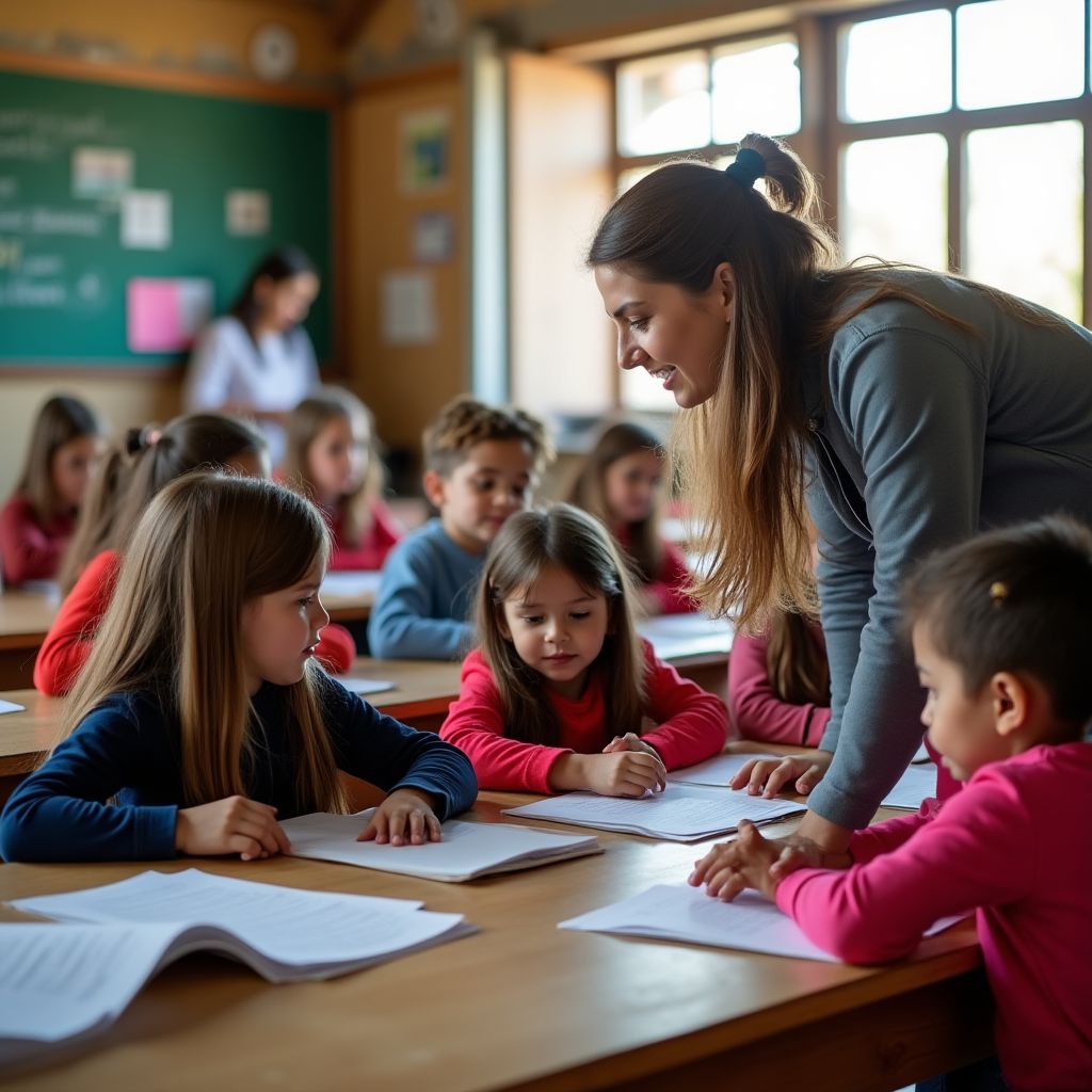 Taller de educación ambiental en escuela rural